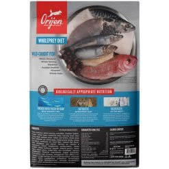 Orijen Grain-Free Dry Dog Food -Pet Dog Supplies OrijenGrainFreeDryDogFoodSixFishBackofBag