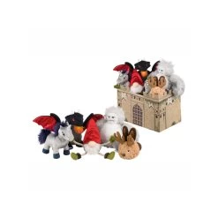 P.L.A.Y. Willow's Mythical Plush Collection Dog Toys -Pet Dog Supplies PLAY Mythical Castle