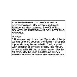 Only Natural Pet Para-Gone Herbal Formula -Pet Dog Supplies Para Gone Dosage