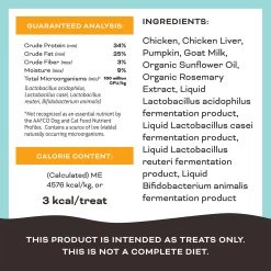 Primal Pet Foods Freeze-Dried Dog Treats -Pet Dog Supplies PrimalPetFoodsFreeze DriedDogTreatsPumpkinformyPumpkinNewIngredients