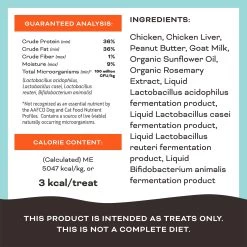Primal Pet Foods Freeze-Dried Dog Treats -Pet Dog Supplies PrimalPetFoodsFreeze DriedDogTreatsYou reMyButterHalfNewIngredients