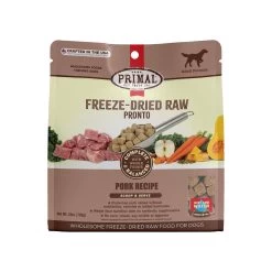 Primal Pet Foods Pronto Freeze-Dried Raw Dog Food -Pet Dog Supplies PrimalPetFoodsProntoFreezeDriedRawDogFoodPork25oz
