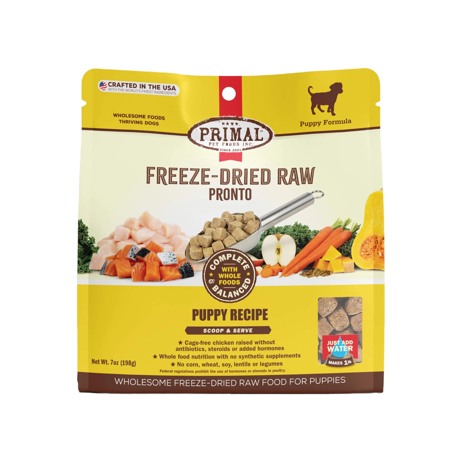 Primal Pet Foods Pronto Freeze-Dried Raw Puppy Food 1 Primal Pet Foods Pronto Freeze-Dried Raw Puppy Food