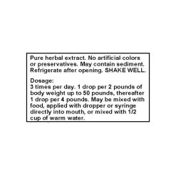 Only Natural Pet Respiratory Support Herbal Formula -Pet Dog Supplies Respiratory Support Dosage