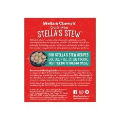 Stella & Chewy's Stew Wet Food For Dogs Case Of 12 -Pet Dog Supplies S C CageFreeMedleyStew Back