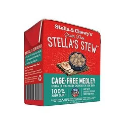 Stella & Chewy's Stew Wet Food For Dogs Case Of 12 -Pet Dog Supplies S C CageFreeMedleyStew Front 34ba5fee c102 4325 8b86 c89c4c6f2533