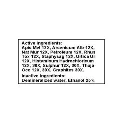 Only Natural Pet Skin & Itch Homeopathic Remedy -Pet Dog Supplies Skin Itch Homeopathic Ingredients