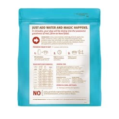 Sojos Complete Grain-Free Dog Food Mix 33 Sojos Complete Grain-Free Dog Food Mix -Pet Dog Supplies SojosCompleteGrainFreeDogFoodMixTurkeyBackofBag Copy