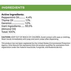 Only Natural Pet Flea & Tick Starter Kit For Dogs -Pet Dog Supplies Squeeze on Ingredients 3acd567d c4d6 46cd 9256 03e34ff4943a