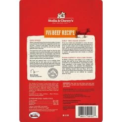 Stella & Chewy's Carnivore Crunch Training Treats -Pet Dog Supplies Stella Chewy sCarnivoreCrunchTrainingTreatsBeefBackofBag 1