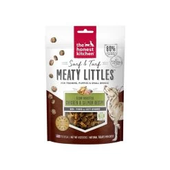 The Honest Kitchen Surf & Turf Meaty Littles 4 Oz Treats For Dogs -Pet Dog Supplies THK MeatyLittles Chicken Front