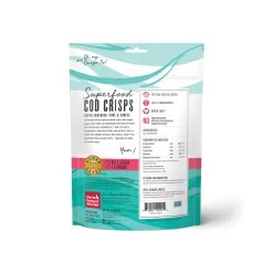 The Honest Kitchen Superfood Crisps Cod Fish Treats For Dogs -Pet Dog Supplies THK SuperfoodCrisps CodStrawberry Back