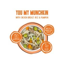 Weruva BFF Best Fido Friend Wet Dog Food -Pet Dog Supplies WeruvaBFFBestFidoFriendWetDogFoodYouMyMunchkinwithChickenBreast Rice PumpkinInfographic