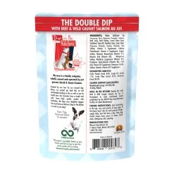 Weruva Dogs In The Kitchen Wet Dog Food -Pet Dog Supplies WeruvaDogsintheKitchenWetDogFoodTheDoubleDipwithBeef WildCaughtSalmonAuJusBackofBag