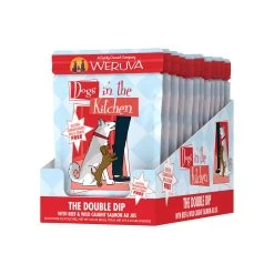 Weruva Dogs In The Kitchen Wet Dog Food -Pet Dog Supplies WeruvaDogsintheKitchenWetDogFoodTheDoubleDipwithBeef WildCaughtSalmonAuJusCaseof12