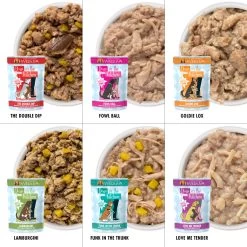 Weruva Dogs In The Kitchen Wet Dog Food -Pet Dog Supplies WeruvaDogsintheKitchenWetDogFoodVarietyPackInfographic