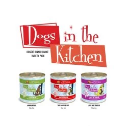 Weruva Dogs In The Kitchen Wet Dog Food -Pet Dog Supplies WeruvaDogsintheKitchenWetDogFoodVarietyPackInfographicCans2