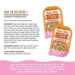 Weruva Meals 'n More Digestion Support Wet Dog Food -Pet Dog Supplies WeruvaMeals nMoreDigestionSupportWetDogFoodWoktheDogRecipe