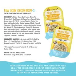 Weruva Meals 'n More Skin & Coat Wet Dog Food -Pet Dog Supplies WeruvaMeals nMoreSkin CoatWetDogFoodPawLickin ChickenRecipe