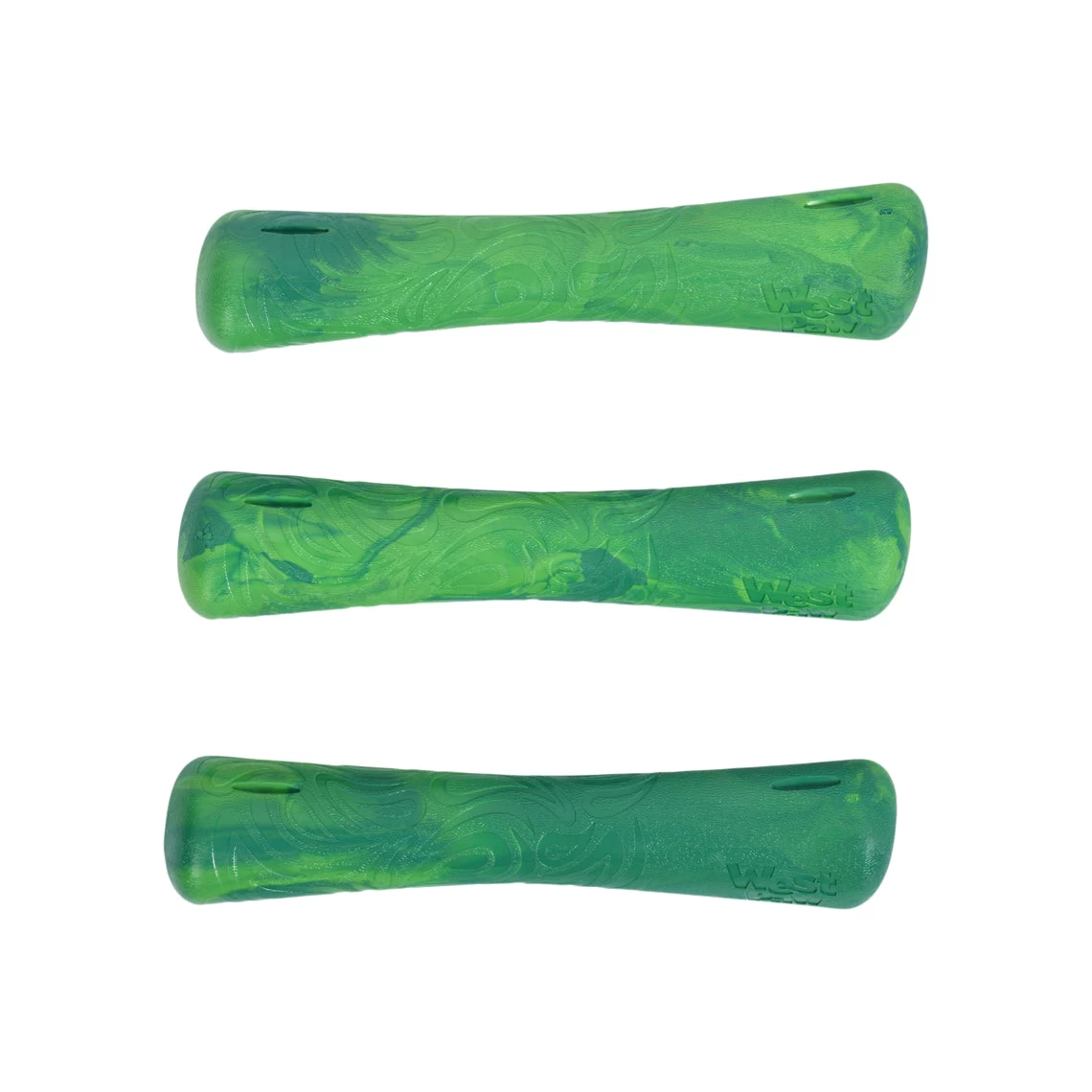 West Paw BPA-Free Drifty Emerald Float Toy For Dogs 2 West Paw BPA-Free Drifty Emerald Float Toy For Dogs - Image 2