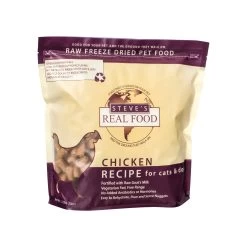 Steve's Real Food Freeze Dried Nuggets For Dogs And Cats -Pet Dog Supplies chickenF.d