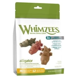 Pet Dog Supplies -Pet Dog Supplies whimzees alligator dental dog chews medium 12ct 67