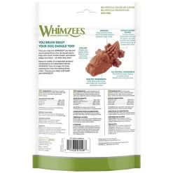 Whimzees Vegetarian Dental Chews For Dogs -Pet Dog Supplies whimzees alligator dental dog chews small 24ct 17