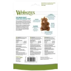 Whimzees Vegetarian Dental Chews For Dogs -Pet Dog Supplies whimzees hedgehog dental dog chews large 6ct 8